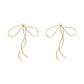 String Bow Dangle Earrings Jewelry Accessories Girls Fashion Accessory
