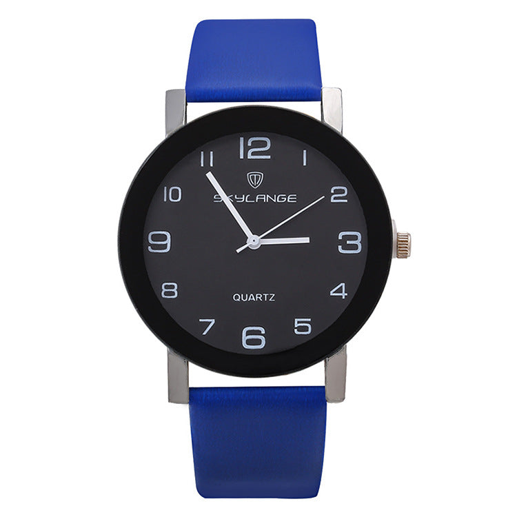 Digital Black Dial Candy Color Simple Casual Quartz Watch