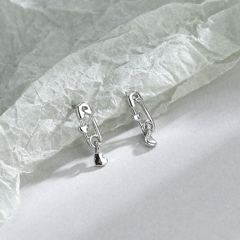 Mini Clothes Pin Shape Jewelry Fashion Dangle Earrings for Girls Party Birthday Gift