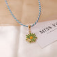 Multicolor Small Daisy Bee Personality All-match Clavicle Chain