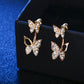 Butterfly Pattern Studs Jewelry Fashion Dangle Earrings for Girls Party Birthday
