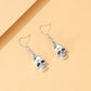 Antique Style Skull Dangle Earrings Charms Jewelry Fashion Creative Earrings For