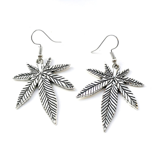 Creative Design Metal Leaf Drop Earrings Women Creativity Jewelry Cute Earring