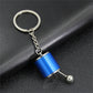 5 Colors Simulation Auto Parts Metal Keychain Speed Gearbox Pendant Keyring For