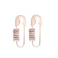 28 Styles Safety Pin Stud Earrings Paper Clip Pin Earrings Minimalist Fashion