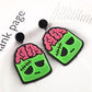 51 Styles Robot Donut Panda Lightning Drop Earrings Women Travel Fashion Cartoon