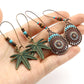 11 Styles Antique Copper Bronze Lady Cute Dangle Earrings for Women Jewelry