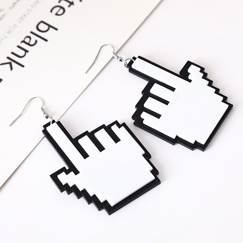 51 Styles Robot Donut Panda Lightning Drop Earrings Women Travel Fashion Cartoon