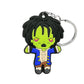 10 Styles PVC Cute Witch cartoon figure key holder magic anime keychains charms