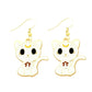 Japanese Cat Drop Earrings Cartoon Ear Pendants Accessories Women Art Jewelry
