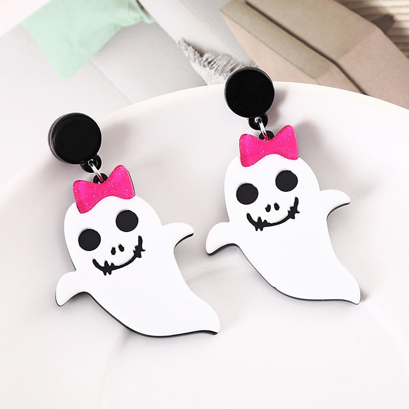 51 Styles Robot Donut Panda Lightning Drop Earrings Women Travel Fashion Cartoon