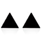 9 Styles Black Star Heart Geometric Stainless Steel Stud Earrings Women Jewelry