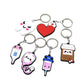 9 Styles Medicine heart pill tooth brain anime Keyring Gift for Nurse Doctor