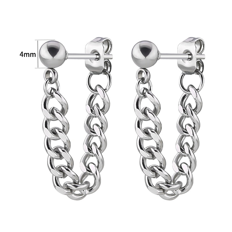 Chain Drop Earrings Women Gifts Earring Cute Girls Eardrop Jewelry