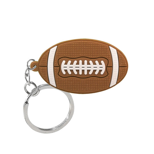 Rugby American Football Keychain Party Gift Cute Keyring Cartoon DIY Jewelry