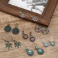 11 Styles Antique Copper Bronze Lady Cute Dangle Earrings for Women Jewelry