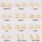 Taurus Zodiac Constellations Sign Stainless Steel Earrings Women Jewelry Small