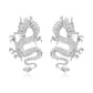 Fancy Dragon Drop Earrings Women Travel Fashion Cartoon Earrings Creative