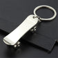 5 Styles Simulation Scooter Keychain Stainless Steel Keyring Charms For Women
