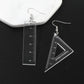 37 Styles Smile Knife Holographic Design Exquisite Drop Earrings Women Travel