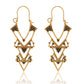 28 Styles Vintage Boho Geometric Carved Hoop Earrings Women Gifts Earring Cute