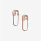 26 Styles Safety Pin Small Alloy Tassel Pin Drop Earrings Fashion Women Summer
