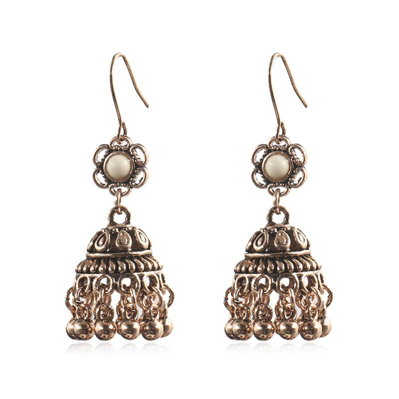 Jhumka Dangle Earrings Women Fashion Modern Accessories Cute Stylish Jewelry