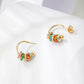 28 Styles Safety Pin Stud Earrings Paper Clip Pin Earrings Minimalist Fashion