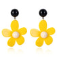 52 Styles Acrylic Fruit Letters Exaggeration Funny Drop Earrings Female Travel