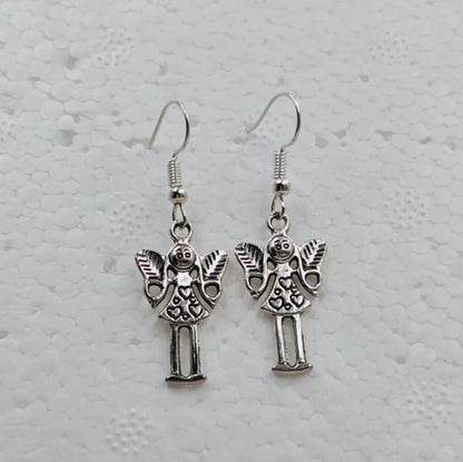 Cartoon fairy Drop Earrings Fashion Party Girls Pendant Earrings Women Jewelry