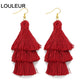22 Styles Layered Bohemian Tassel Dangle Earrings Women Fashion Modern