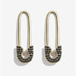 26 Styles Safety Pin Small Alloy Tassel Pin Drop Earrings Fashion Women Summer