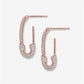 26 Styles Safety Pin Small Alloy Tassel Pin Drop Earrings Fashion Women Summer