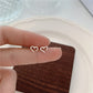 Heart with Gap Stainless Steel Mini Stud Earring Ear Piercing Modern Jewelry
