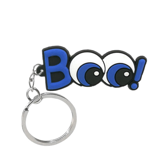 BOO Keychain Party Gift Cute Keyring Cartoon DIY Jewelry Souvenir