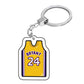 15 Styles Creative Jersey Keychain Pendant Key Chain Gift Basketball Fan Jewelry