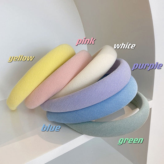 18 Styles Headband Sponge Hairbands for Women Girl Hair Band Female Handmade