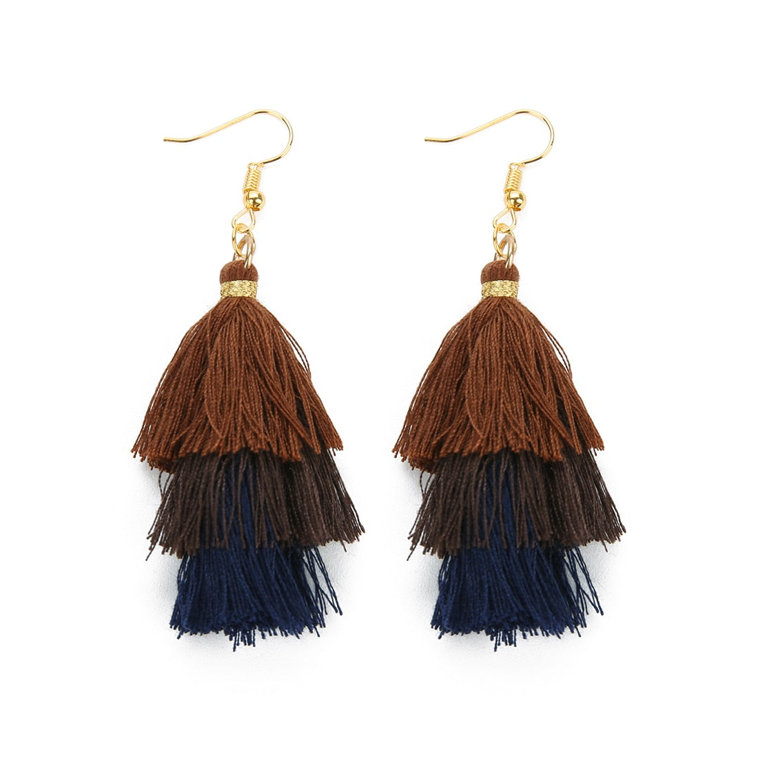 22 Styles Layered Bohemian Tassel Dangle Earrings Women Fashion Modern