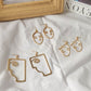 22 Styles Girl Face Abstract Line Drop Earrings Women Party Wedding Jewelry