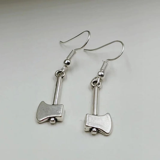 Metal Axe Drop Earrings Women Party Wedding Jewelry Dangle Gifts Earrings