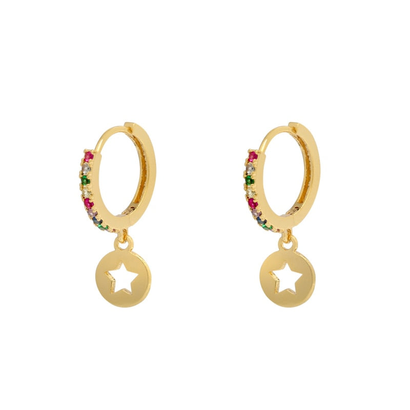 34 Styles Cross Star Dangle Earrings Women Girl Fashion Trendy Jewelry