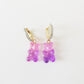 26 Styles Rhinestone Resin Bear Lady Cute Dangle Earrings for Women Jewelry
