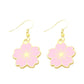 Cherry Bloom Drop Earrings Cartoon Art Women Party Jewelry Ear Fashion Pendant