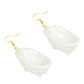 Bath Tub Drop Earrings Cartoon Art Women Party Jewelry Ear Fashion Pendant
