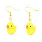 Baby Duck Drop Earrings Cartoon Art Women Party Jewelry Ear Fashion Pendant