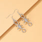 Antique Style Rope Dangle Earrings Charms Jewelry Fashion Creative Earrings For