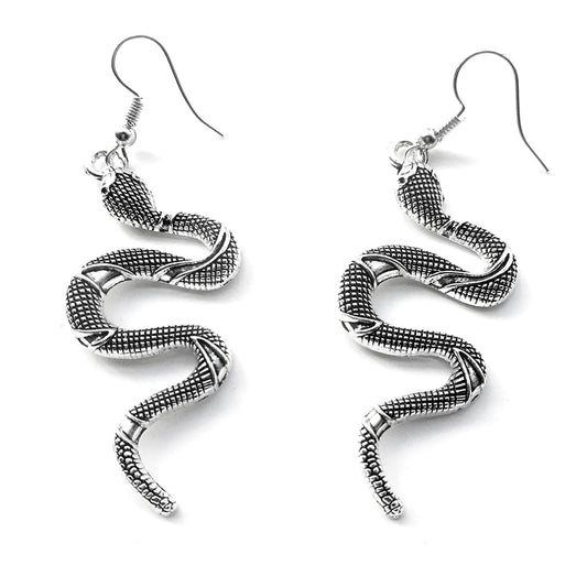 Handmade Snake Metal Drop Earrings Women Travel Fashion Cartoon Earrings