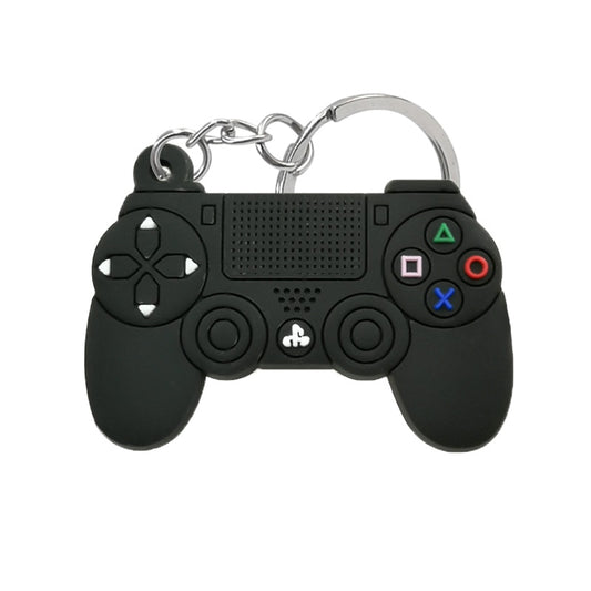 Realistic Design Gamepad PVC Keyring Cute Cartoon Style Keychains Bag Car
