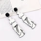 51 Styles Robot Donut Panda Lightning Drop Earrings Women Travel Fashion Cartoon