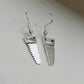 Metal Saw Drop Earrings Women Party Wedding Jewelry Dangle Gifts Earrings